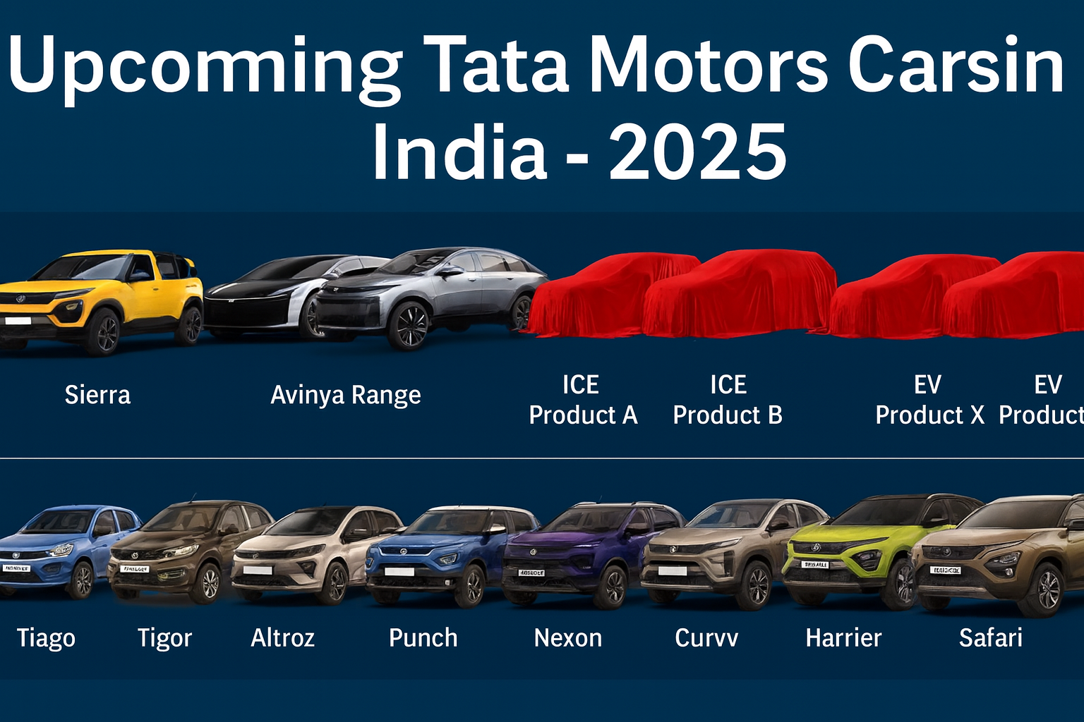 Upcoming Tata Motors Cars in India